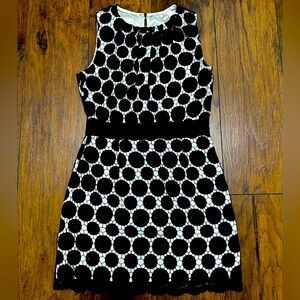 Milly of New York Black and White Lace Women’s Dress